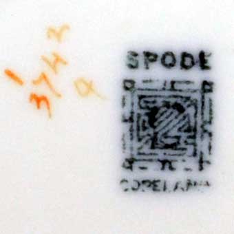 Spode Blue and White Porcelain china cup and saucer - Image 6
