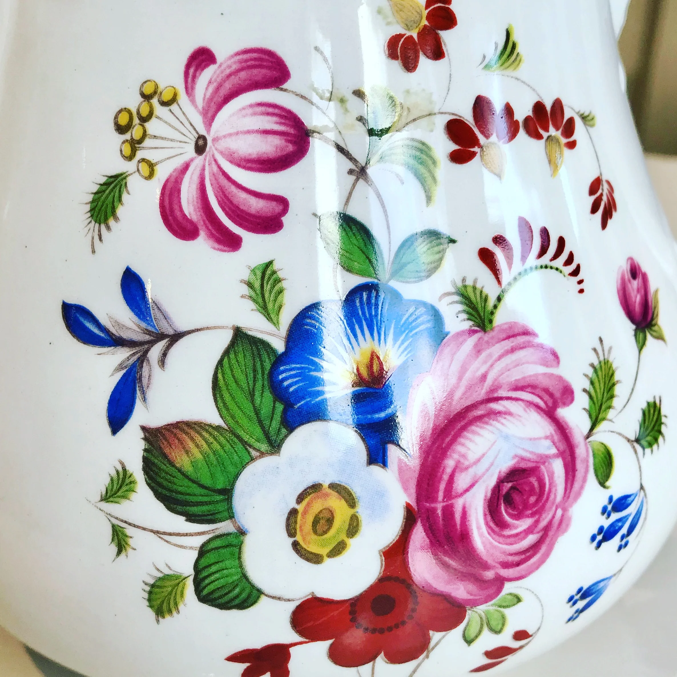 Arthur Wood & Sons Staffordshire Vintage China Teapot 6096 - Image 3