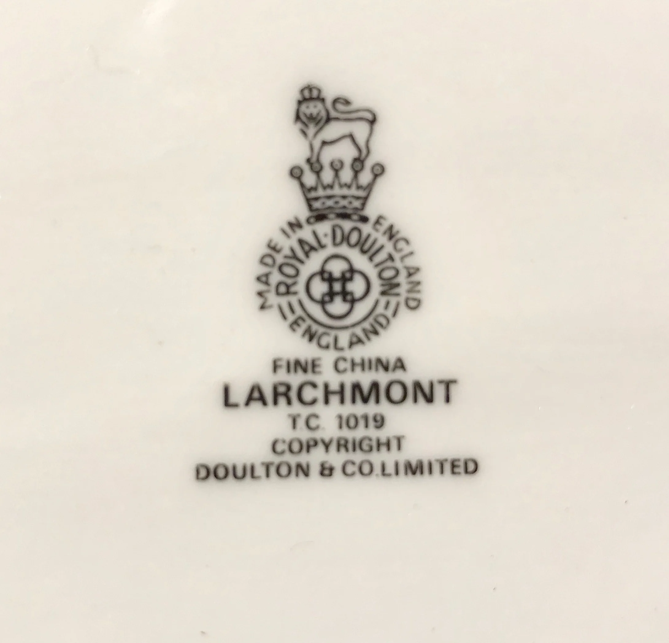 Royal Doulton Larchmont China 6.5-inch Side Plate TC1019 - Image 3