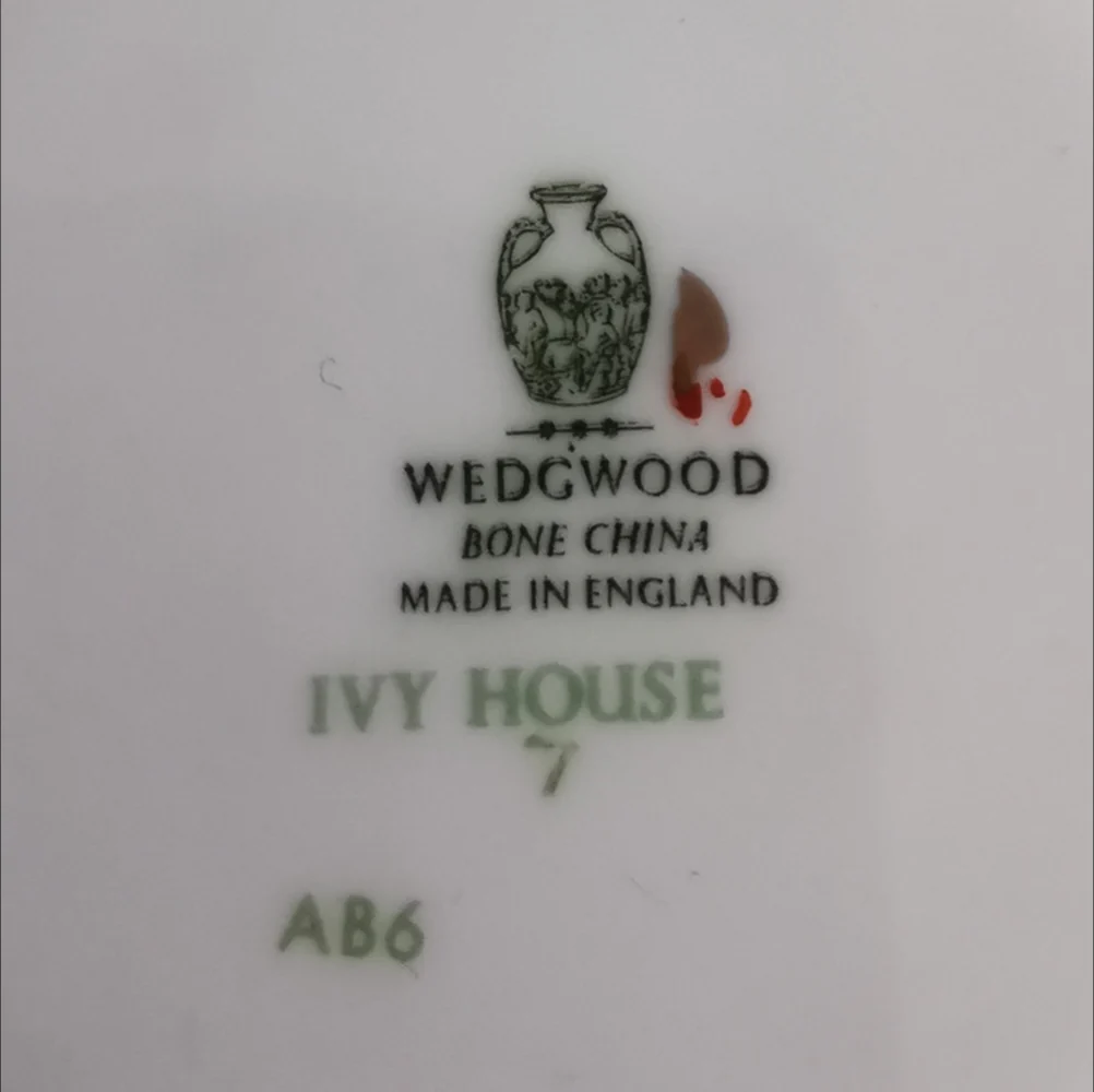 Wedgwood china Ivy House Saucer - Image 3